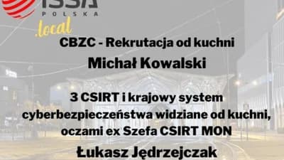 Weź udział w ISSA.local w Łodzi